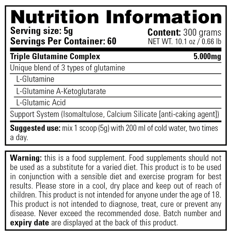 Stacker 2 Complete Glutamine 300 grams