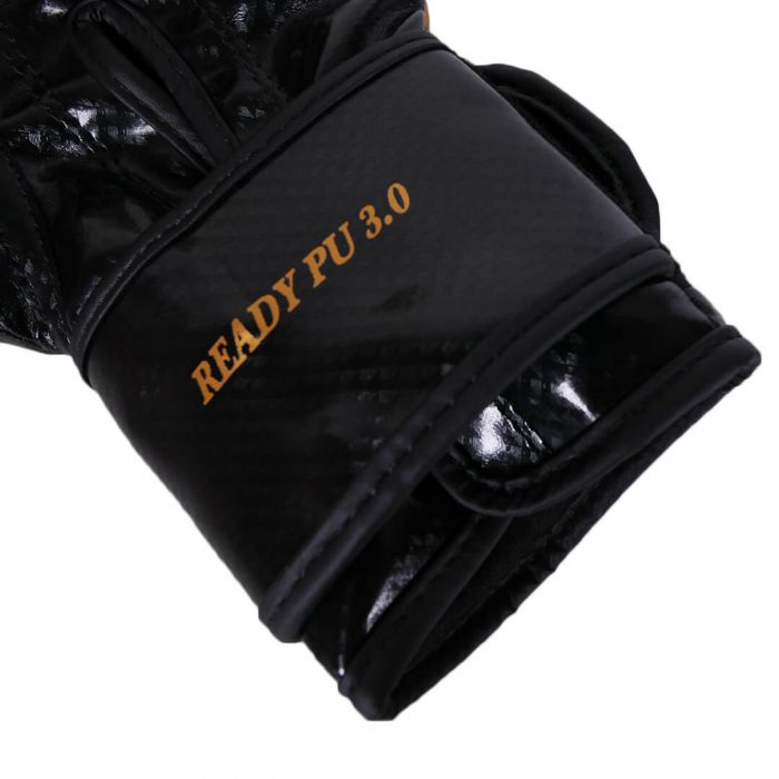 Rumble Boxing Gloves Ready PU 3.0 Black-Gold