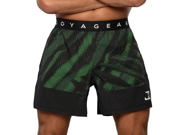 Joya Gear Fightshort High Split Elite Green