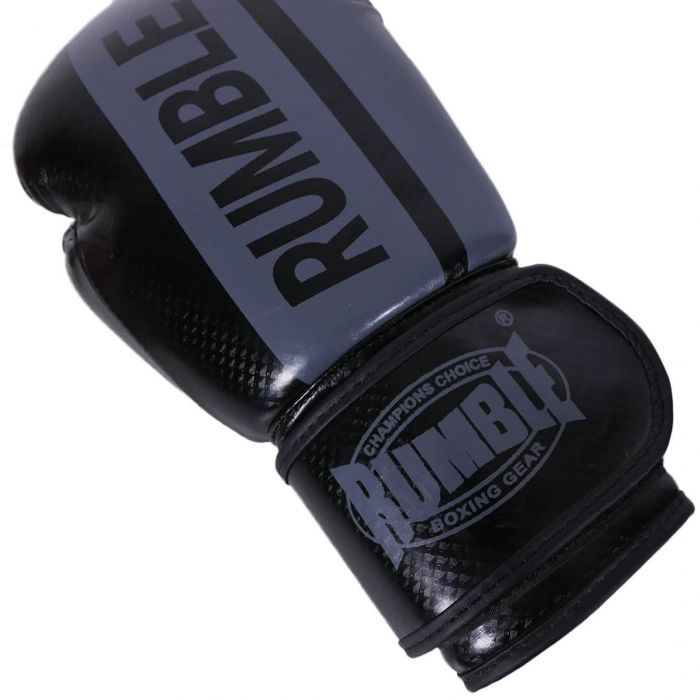 Rumble Boxing Gloves Ready PU 3.0 Black-Grey