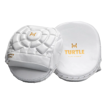 Hit N Move SuperMini Turtle Mitts White/Gold