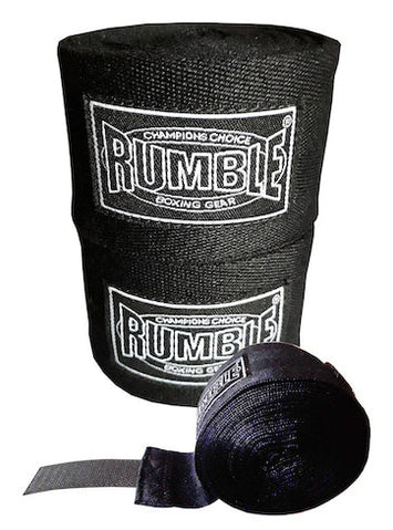 Rumble Hand wrap Cotton Black