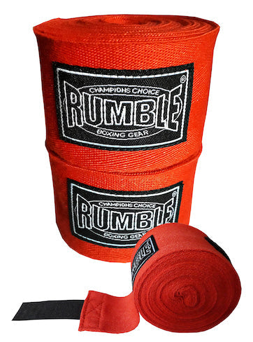 Rumble Hand wrap Cotton Red
