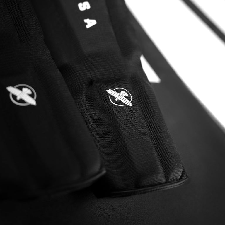 Hayabusa Core Sleeved Shin Guard Black