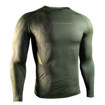 Hayabusa Rashguard Apex Long Sleeve Green