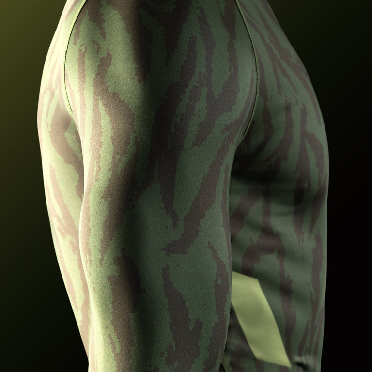 Hayabusa Rashguard Apex Long Sleeve Green