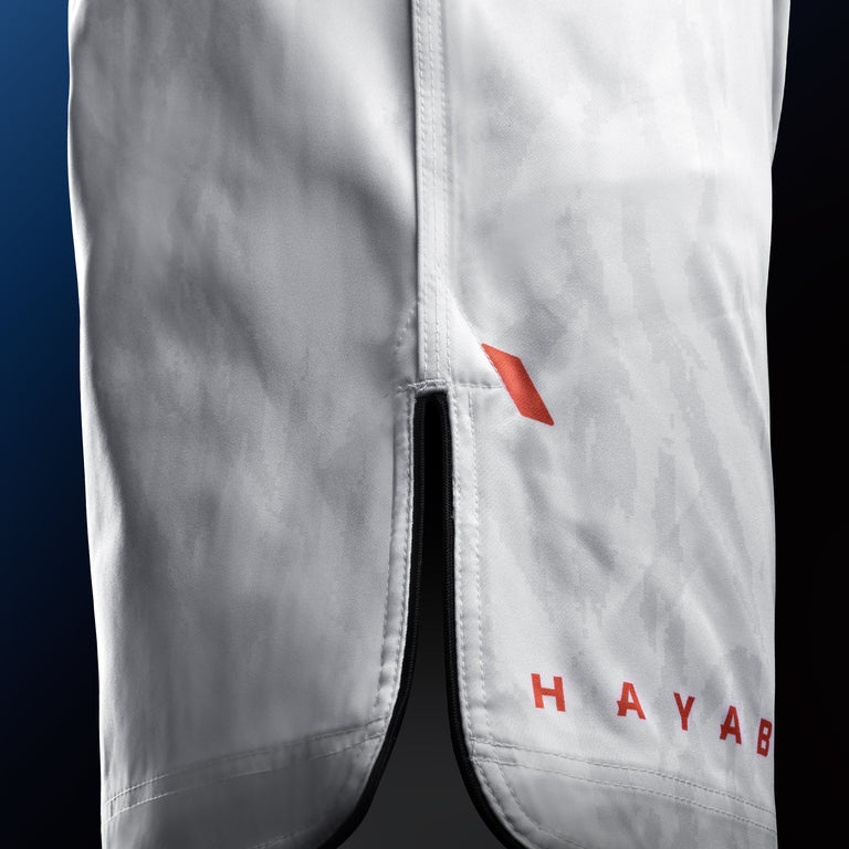 Hayabusa Apex Fight Short Mid-Thigh White