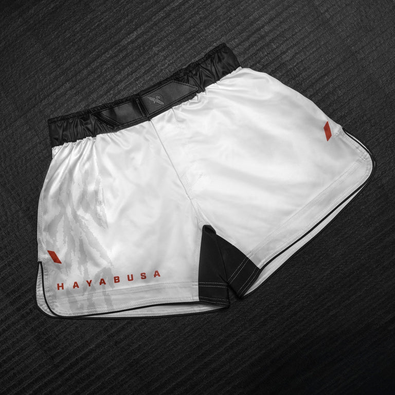 Hayabusa Apex Fight Short Mid-Thigh White