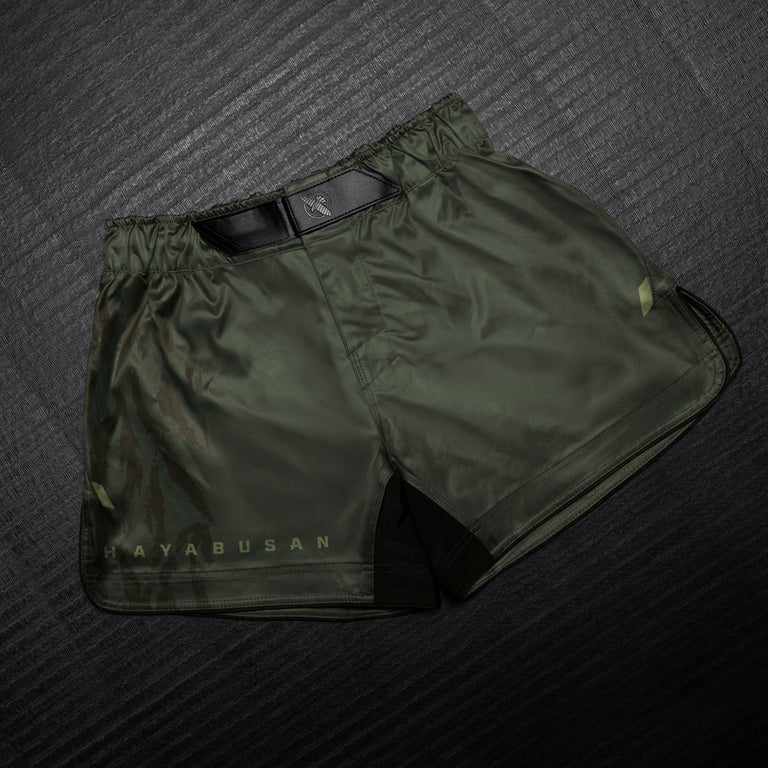 Hayabusa Apex Fight Short Mid-Thigh Green