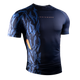 Hayabusa Rashguard Apex Short Sleeve Blue