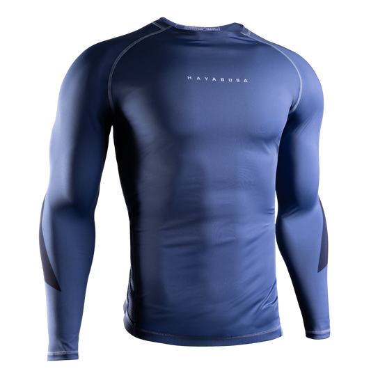Hayabusa Rashguard Core Long Sleeve Blue