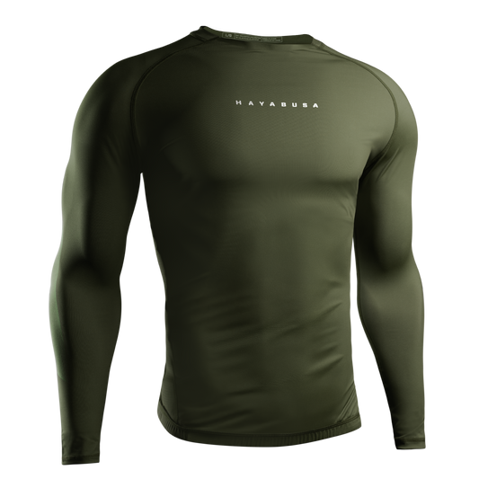 Hayabusa Rashguard Core Long Sleeve Green