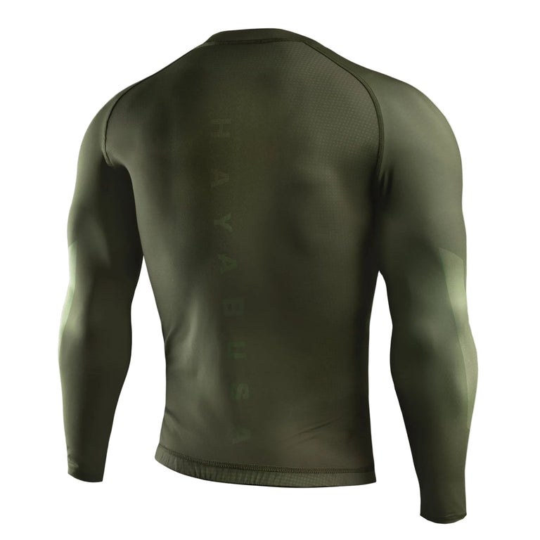 Hayabusa Rashguard Core Long Sleeve Green