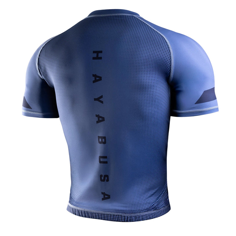 Hayabusa Rashguard Core Short Sleeve Blue