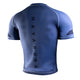 Hayabusa Rashguard Core Short Sleeve Blue