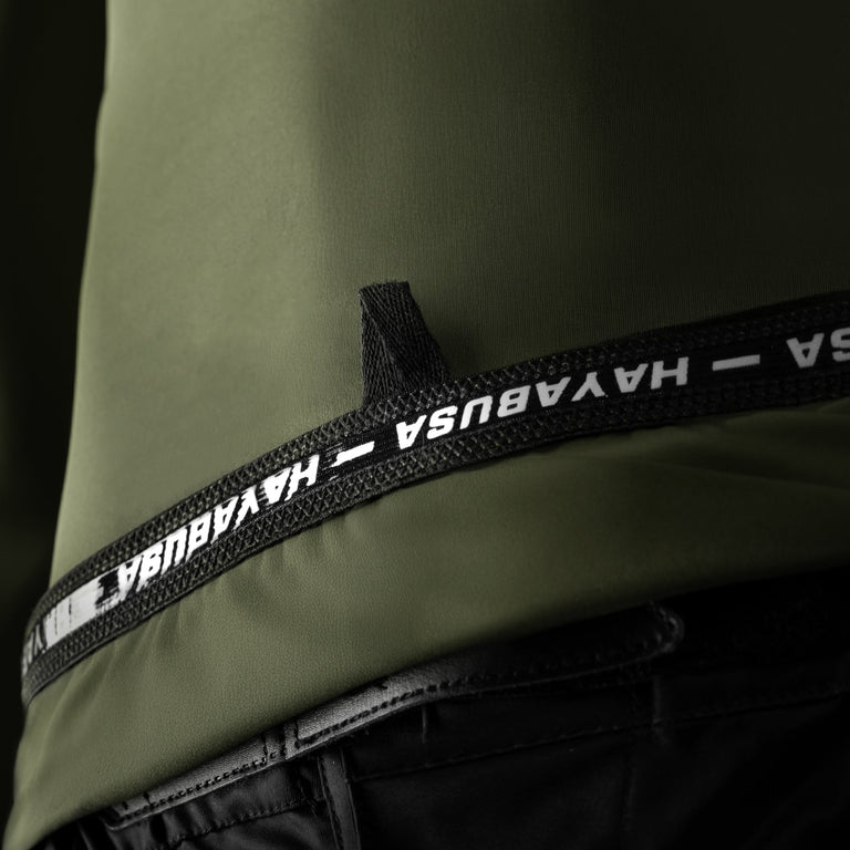 Hayabusa Rashguard Core Short Sleeve Green