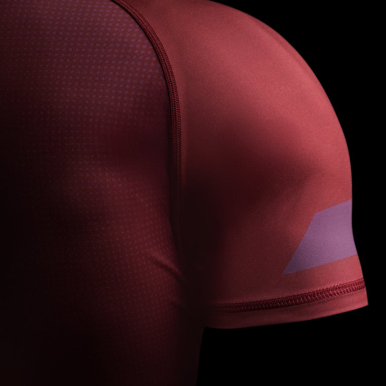 Hayabusa Rashguard Core Short Sleeve Red