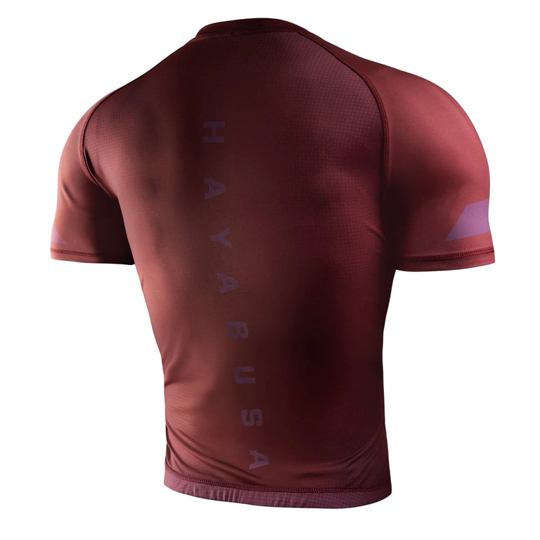 Hayabusa Rashguard Core Short Sleeve Red