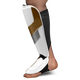 Hayabusa Shin Guards T3 Full Back White/Gold