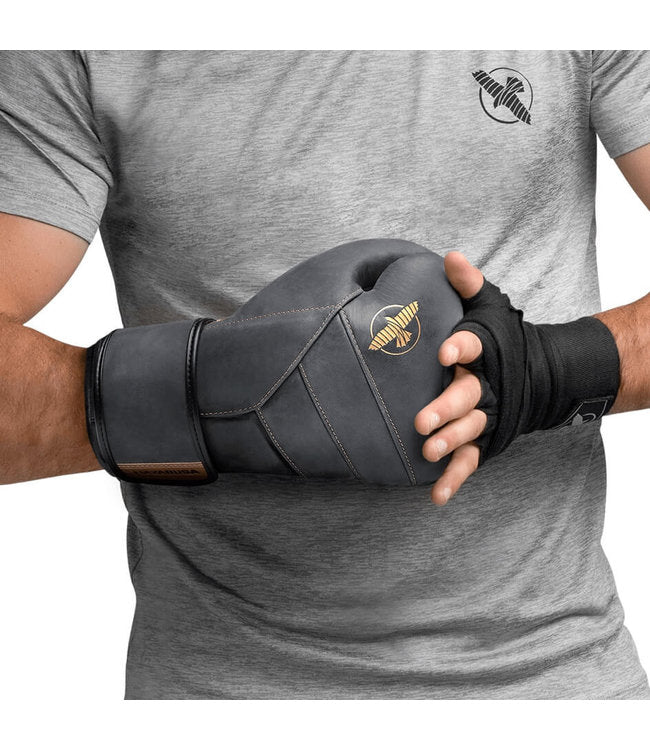 Hayabusa Boxing Gloves T3 LX Obsidian-Gold