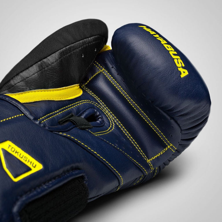 Hayabusa Boxing Gloves T3 Navy/Yellow