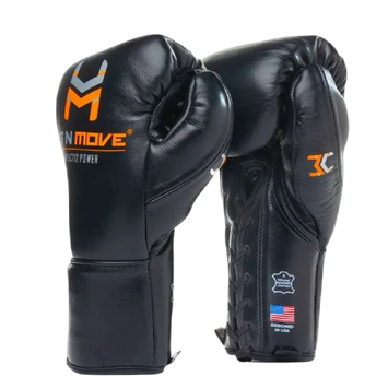 Hit N Move Bag and Conditioning Boxing Gloves Compact 12oz Black
