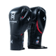 Hit N Move Boxing Gloves All Day Pro-Grip Plus Laces Black