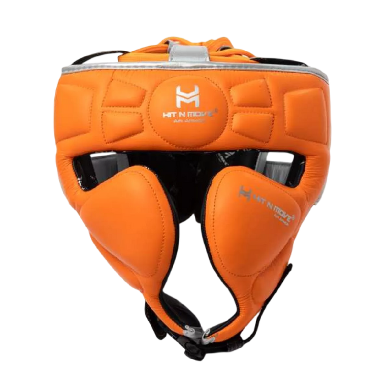 Hit N Move Headguard Air Armor Orange