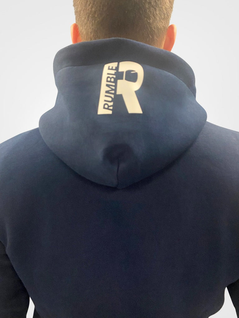 Rumble Hoodie Navy/White