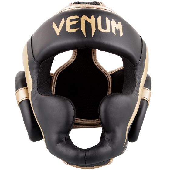 Venum Head guard Elite Black/Gold