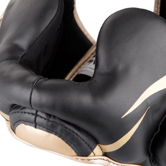 Venum Head guard Elite Black/Gold