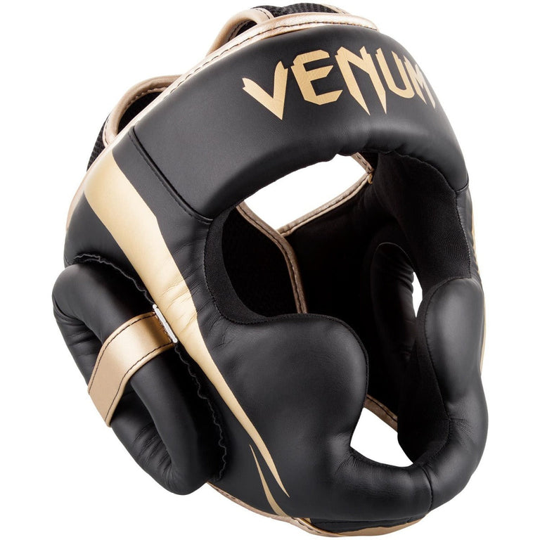 Venum Head guard Elite Black/Gold