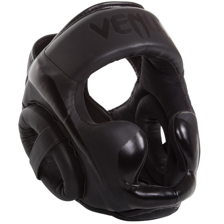 Venum Head guard Elite Black/Black