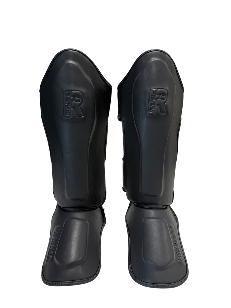 Rumble Shin Guards R-Line Pro Grey