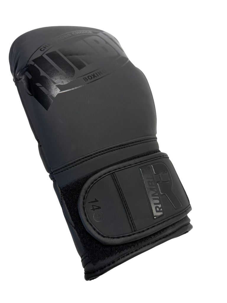 Rumble Boxing Gloves PU Beginner 2.0 Black/Black