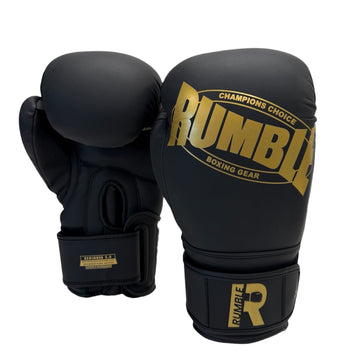 Rumble Boxing Gloves PU Beginner 2.0 Black/Gold