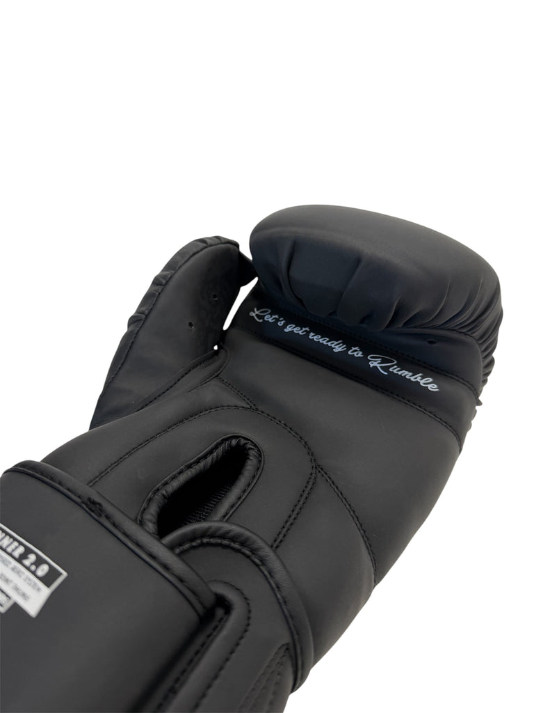 Rumble Boxing Gloves PU Beginner 2.0 Black/White
