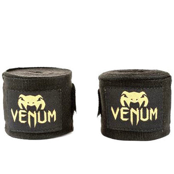 Venum Bandage Black/Gold 4 meters