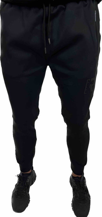 Rumble Poly Pants Black-Black