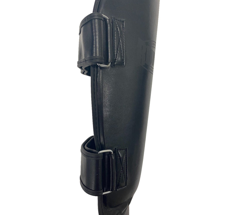 Rumble Shin Guards Ready PU Black-Black 2.0