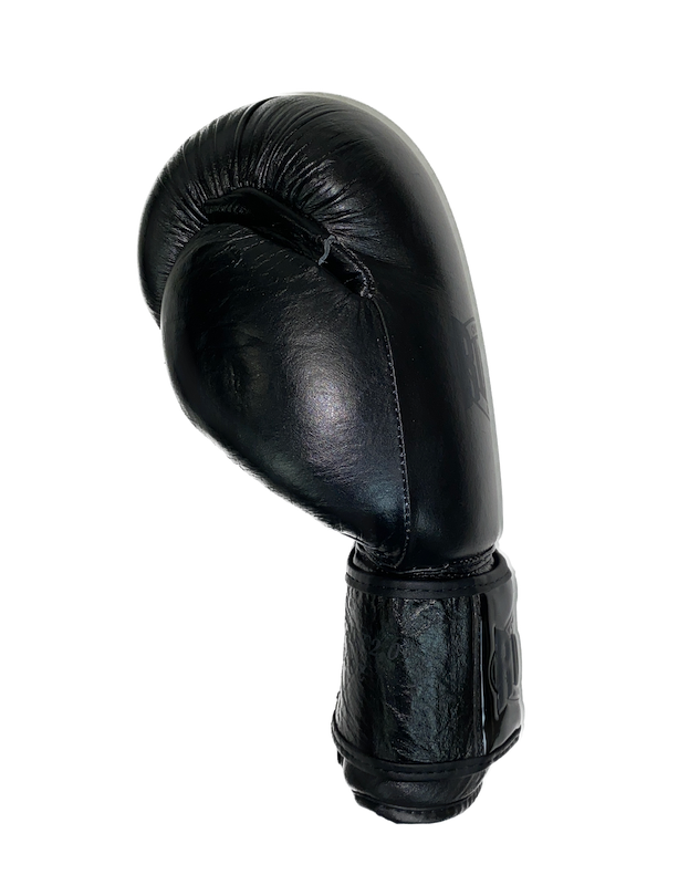 Rumble Boxing Gloves Ready 2.0 Leather Black-Black