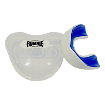 Rumble Mouth Guard Exclusive White - Blue