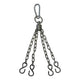 Rumble Punching bag chain 4 point Special with swivel hook