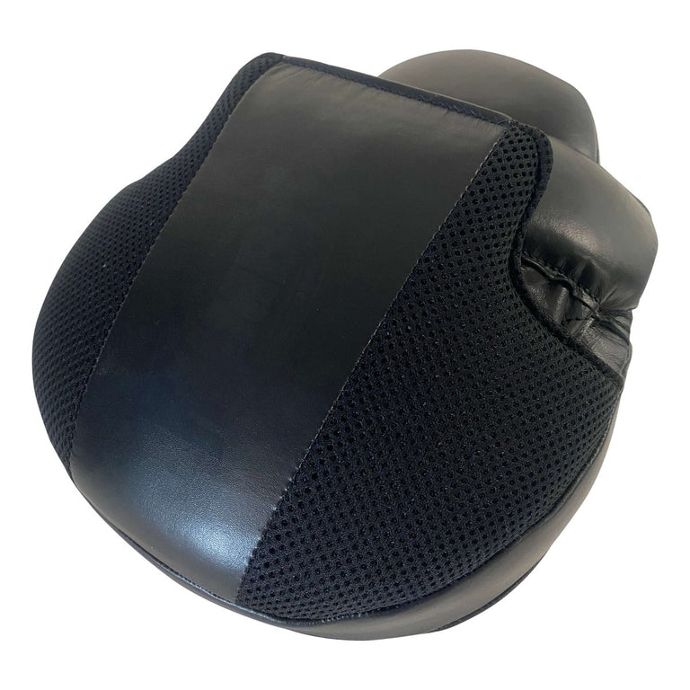 Rumble Hand Pads Leather Curved Special Black-Black