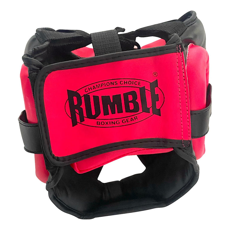 Head Guard Rumble PU SPECIAL 2.0 Black/Pink