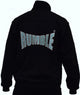 Rumble Training Jacket Black Blue Logo