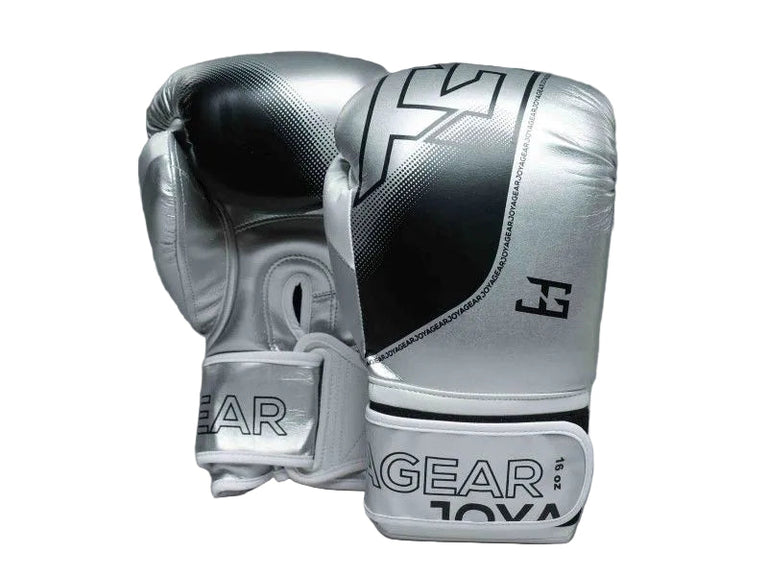 Joya Gear Boxing Gloves Evolution Silver/White