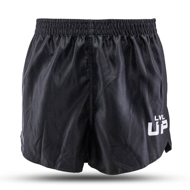 Kickboxing Shorts LVL-UP Hybrid Black