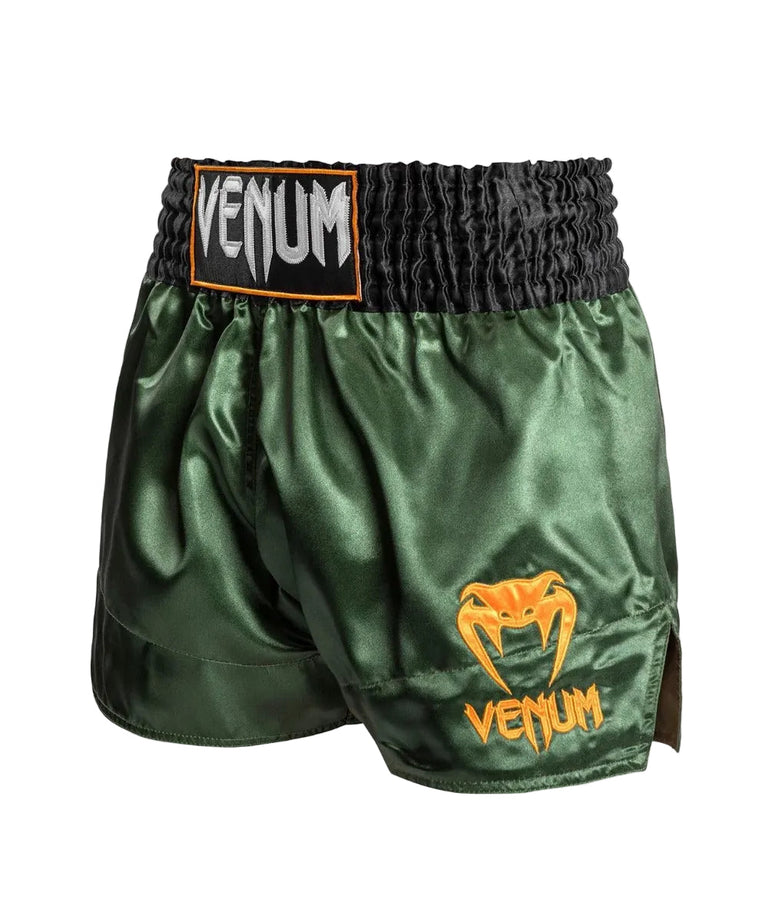Venum Kickboxing Shorts Classic Khaki/Black/Orange
