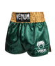 Venum Kickboxing Shorts Classic Green/Gold/White